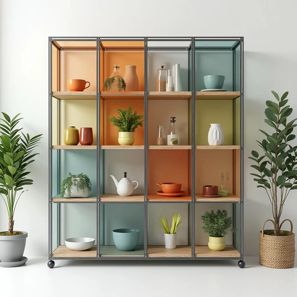 Meuble de Rangement Métallique en Fer – Image 8