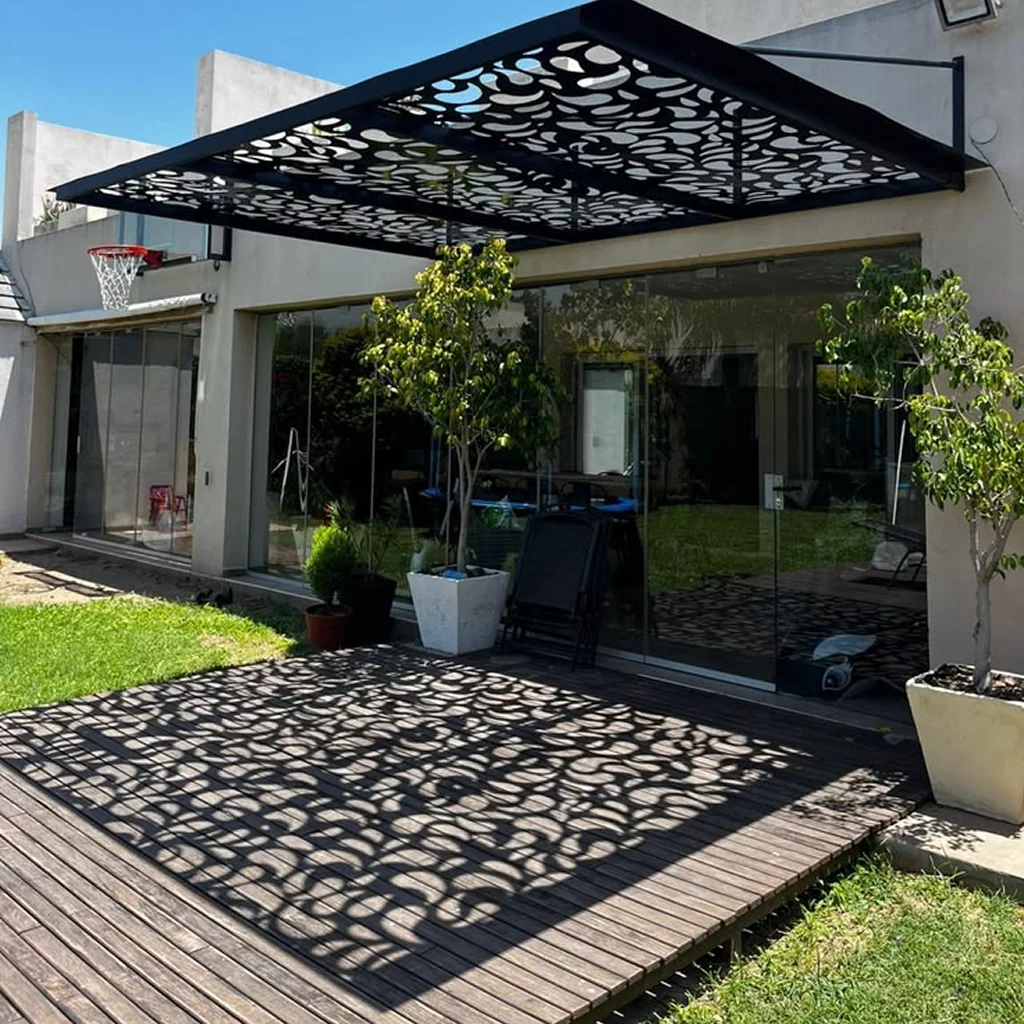 Pergola en Fer Forgé pour Jardin et Terrasse – Image 7